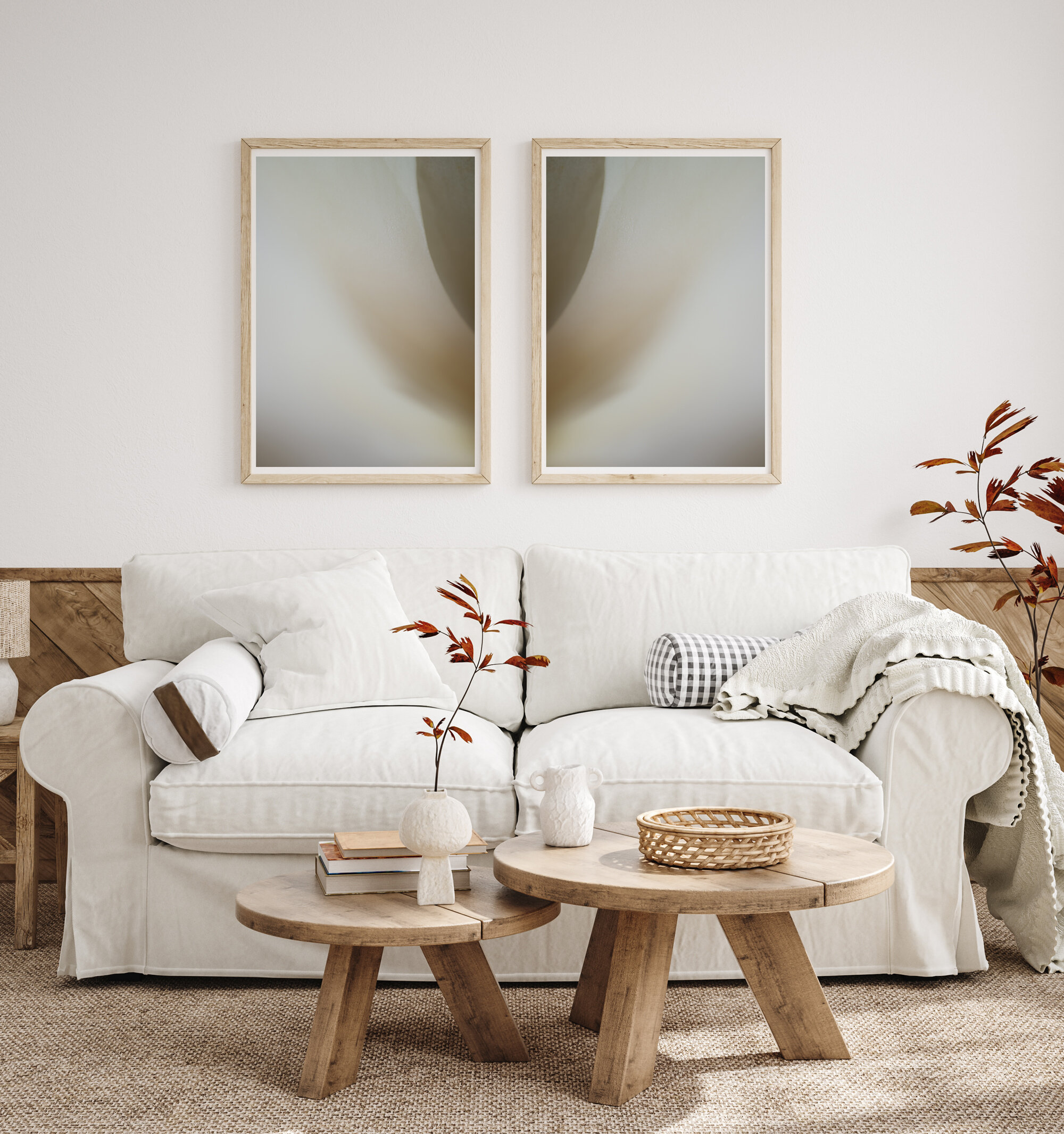 Neutral lounge, Simple home decor, Allay fine art print framed Kiki-Sunshine.com